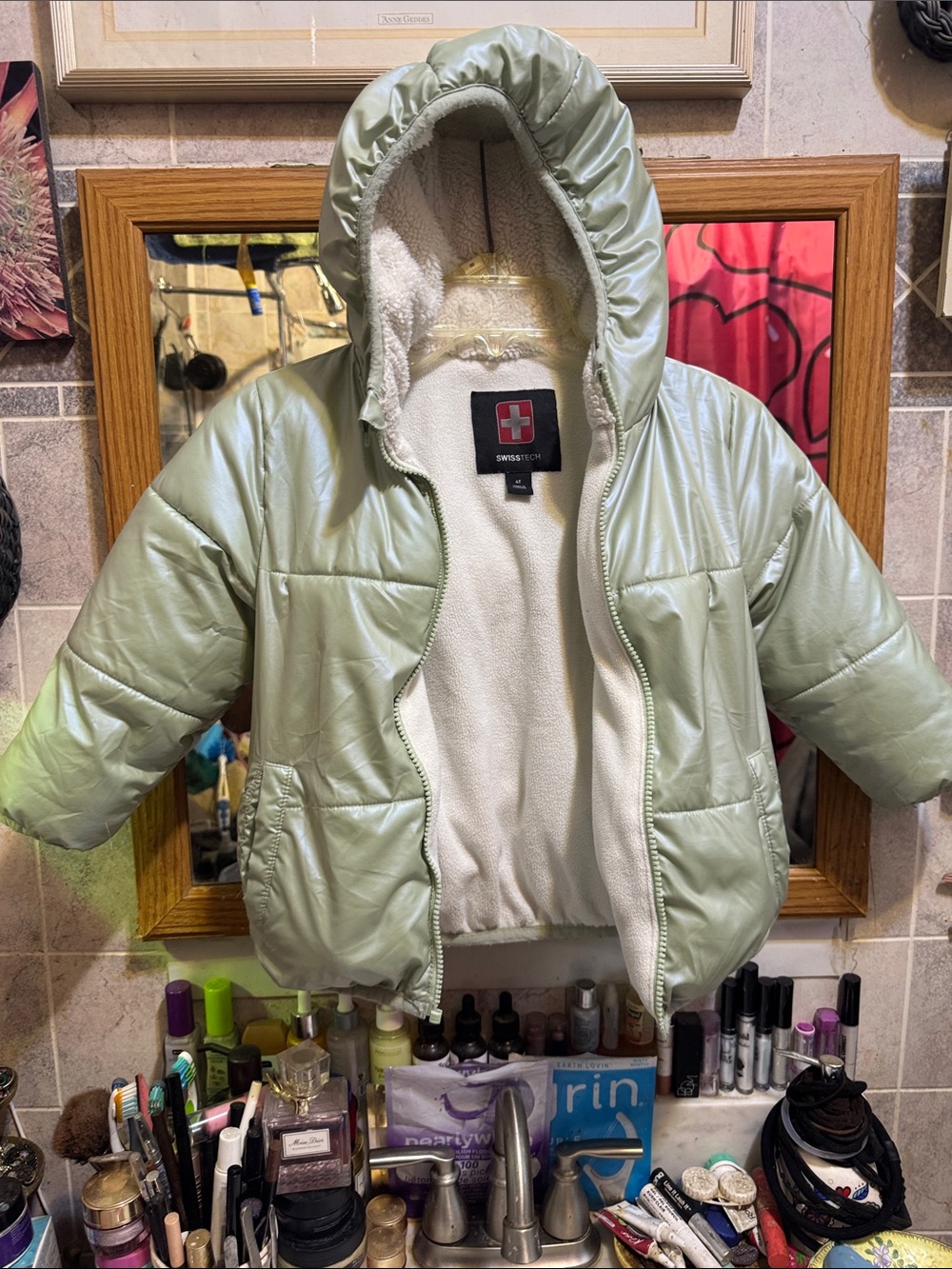 Swiss tech coat